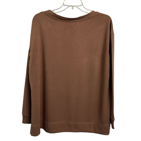 Jane & Delancey (NWT) Over Sized drop shoulder Sweatshirt, Size Large - Picture 5 of 9